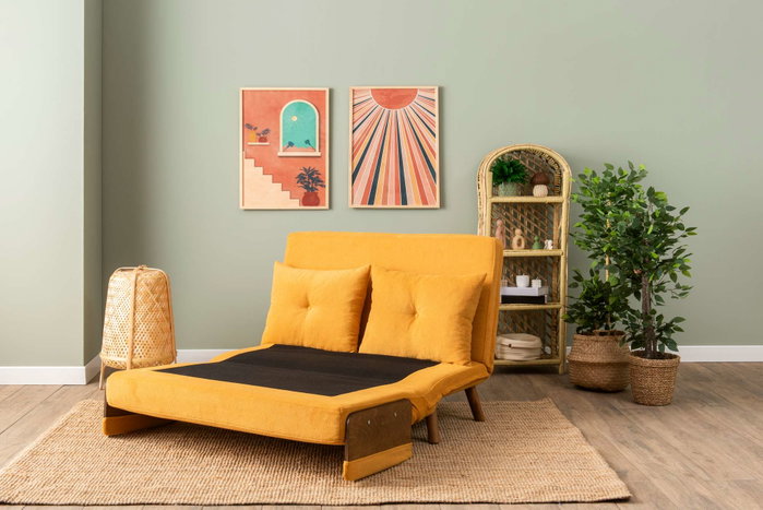 Atelier Del Sofa Cosmo 2-Seater Bohemian Mostaza